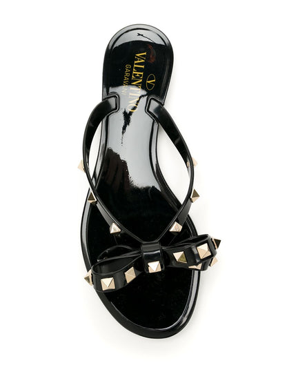 Summer rockstud thong sandals