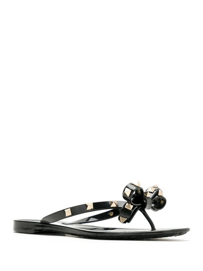 Summer rockstud thong sandals