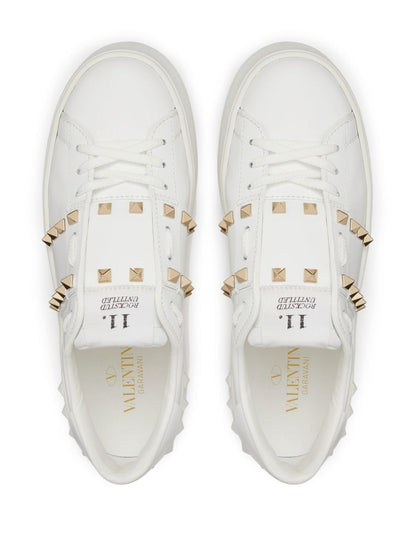 Rockstud untitled leather sneakers