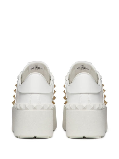 Rockstud untitled leather sneakers