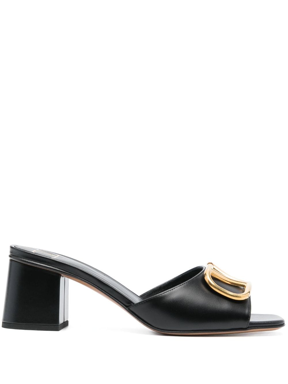 Vlogo signature leather mules