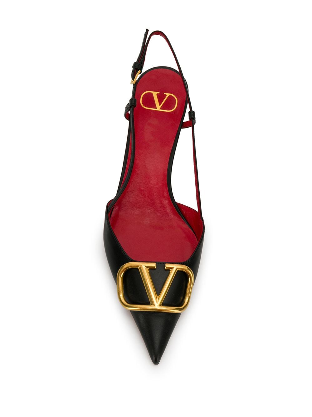 Vlogo signature leather pumps