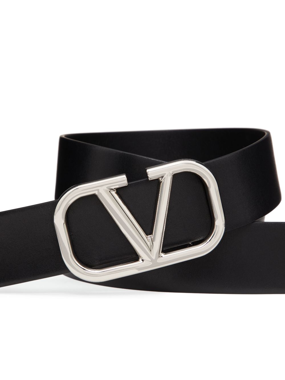 Vlogo signature leather belt