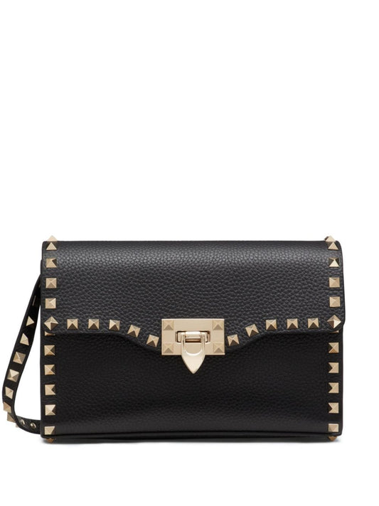 Rockstud small leahter shoulder bag