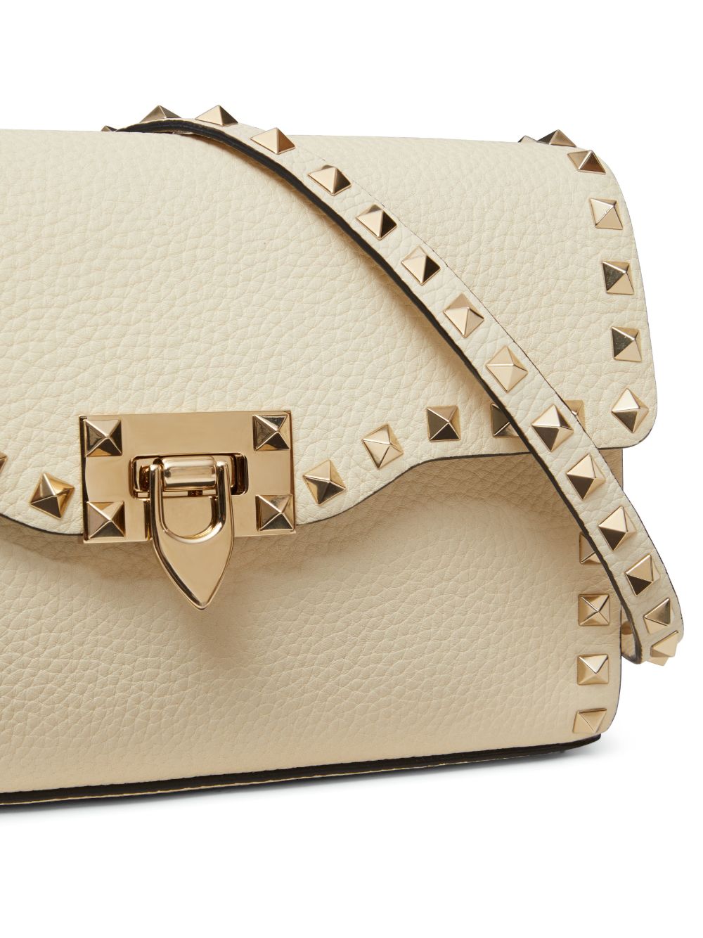 Rockstud small leahter shoulder bag