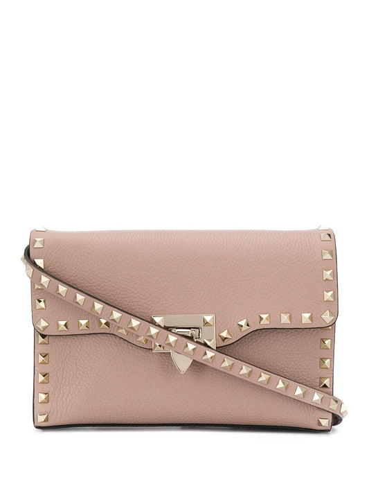 Rockstud small leahter shoulder bag