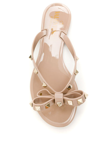 Summer rockstud thong sandals