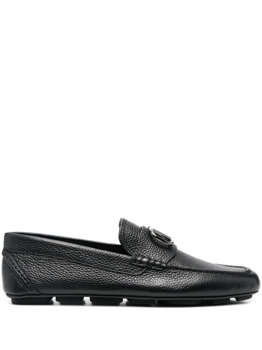 Vlogo signature leather loafers