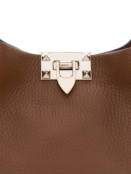 Rockstud small leather tote bag