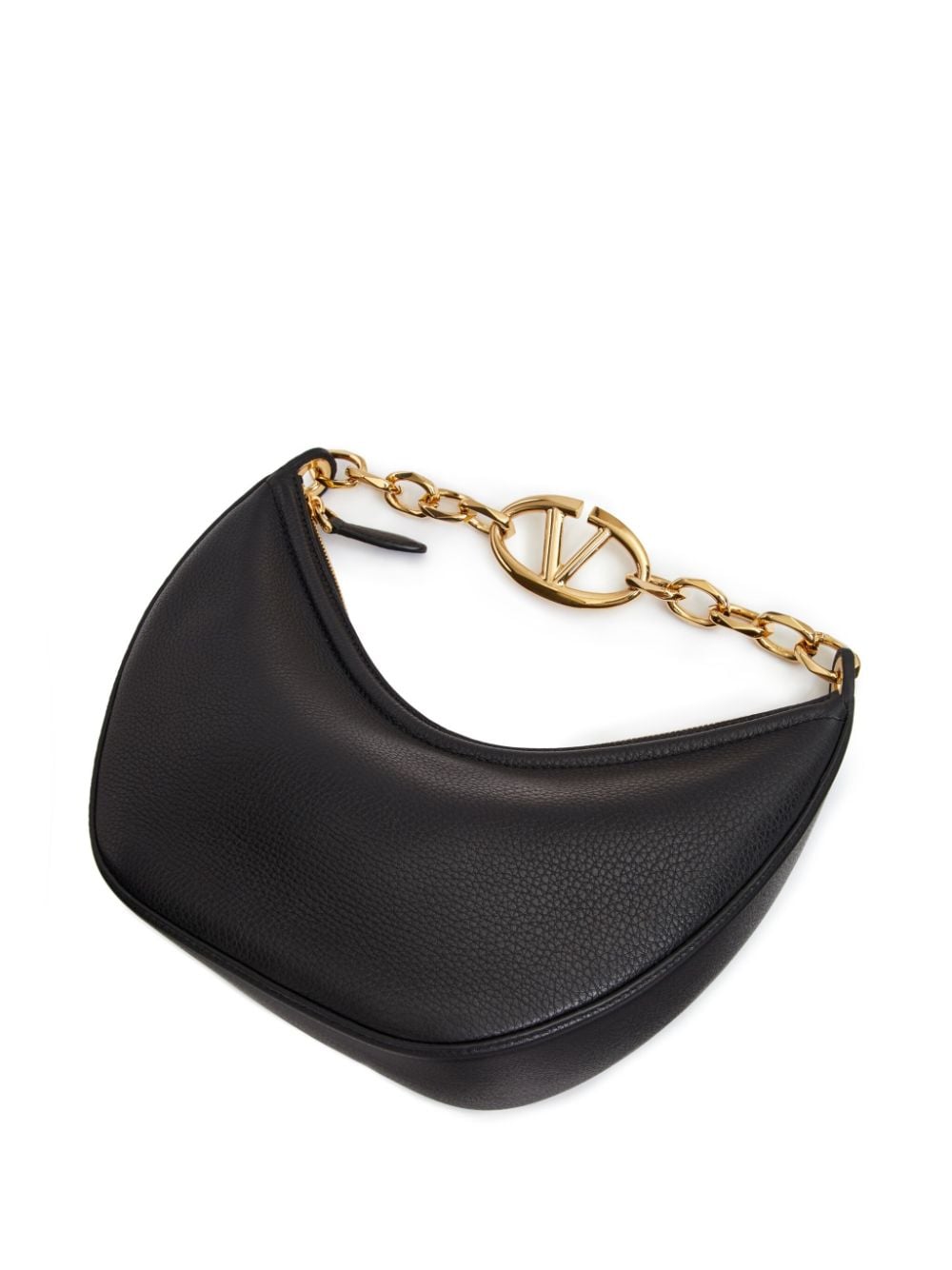 Vlogo moon small leather hobo bag