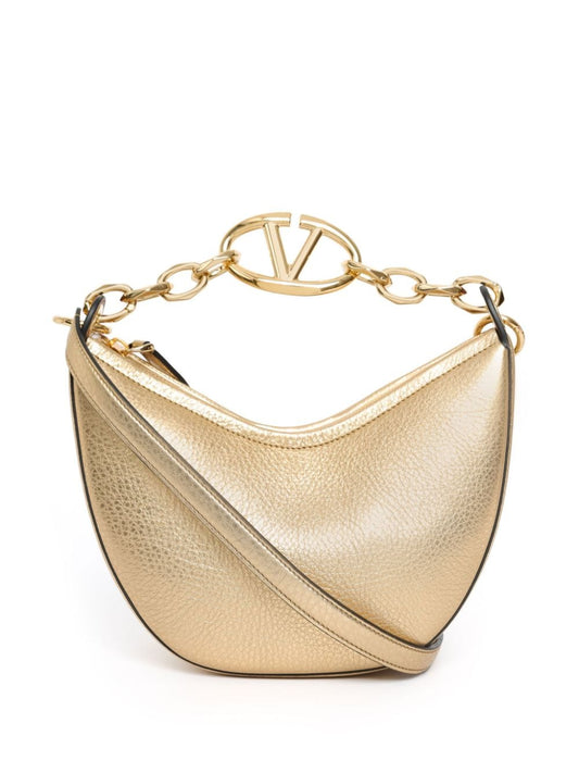 Vlogo moon mini leather hobo bag