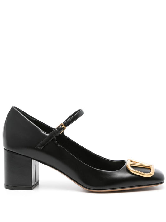 Vlogo signature leather pumps