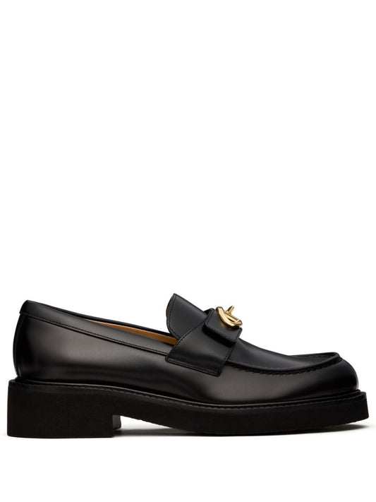 Vlogo locker leather loafers