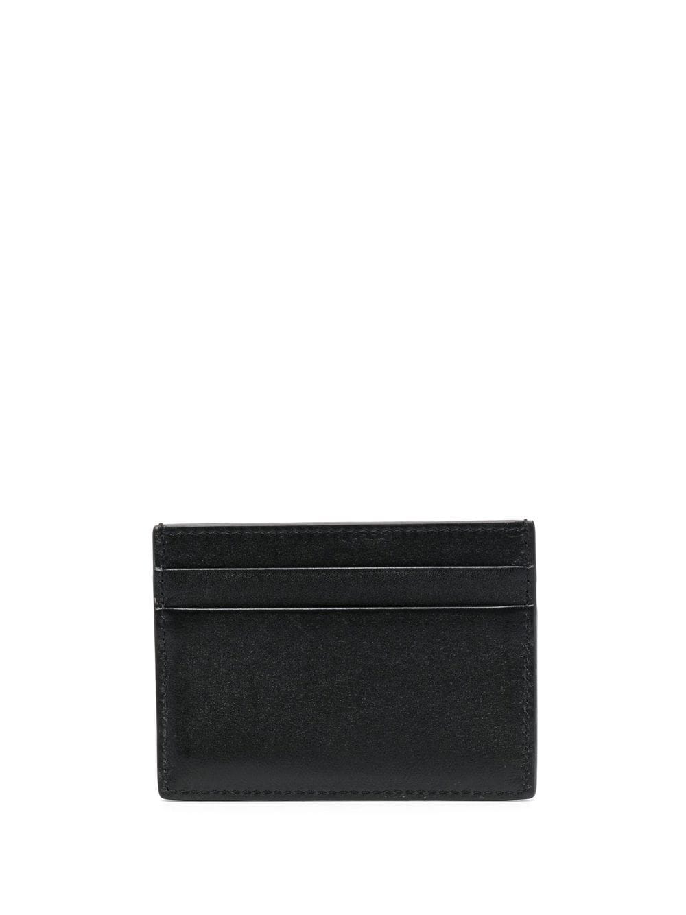 Vlogo signature leather card case