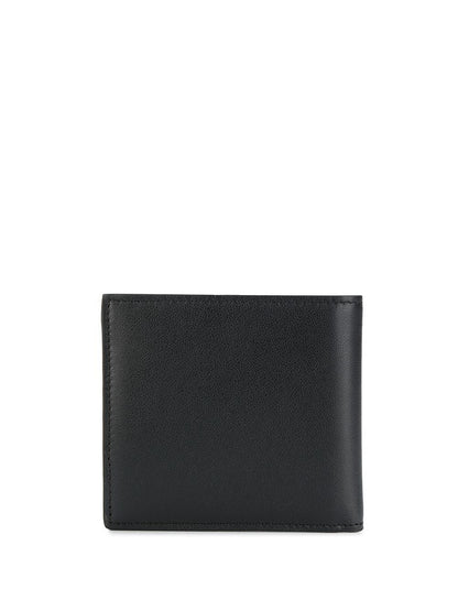 Vlogo signature leather bifold wallet