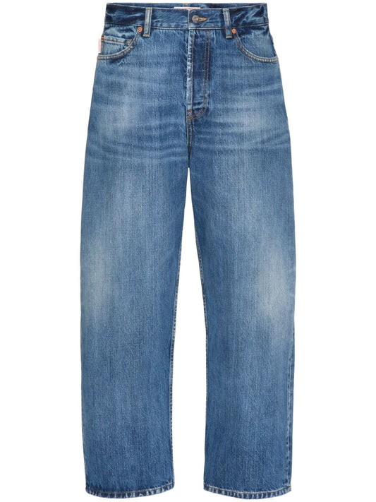 Denim cotton jeans