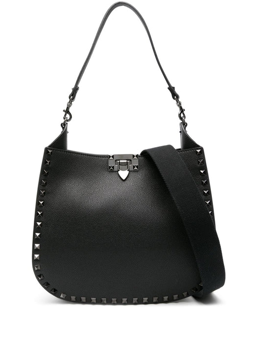 Hobo rockstud leather shoulder bag