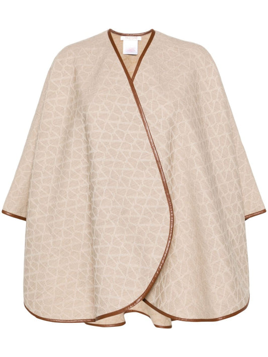 Toile iconographe wool poncho