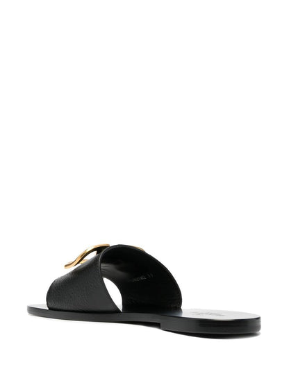 Vlogo signature leather sandals