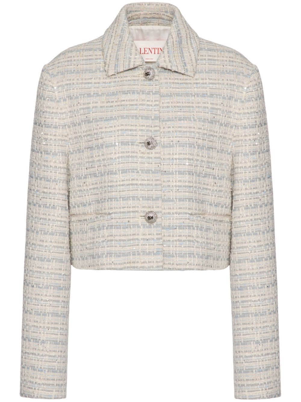 Tweed short jacket