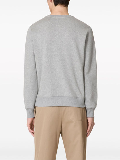 Cotton crewneck sweatshirt