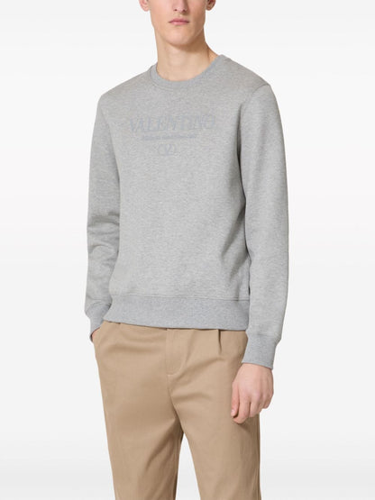 Cotton crewneck sweatshirt