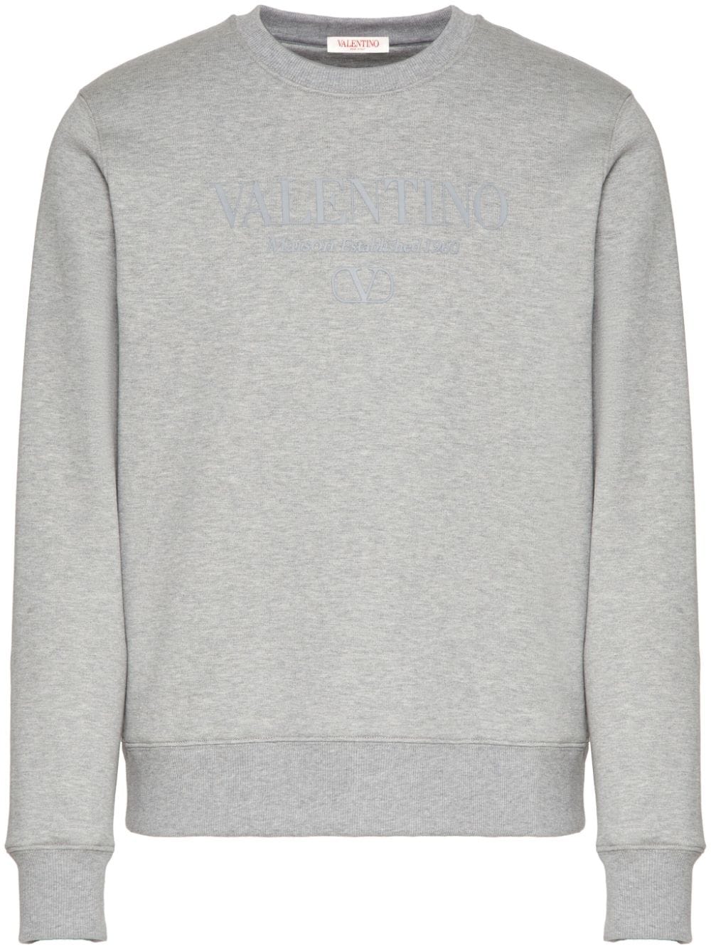 Cotton crewneck sweatshirt