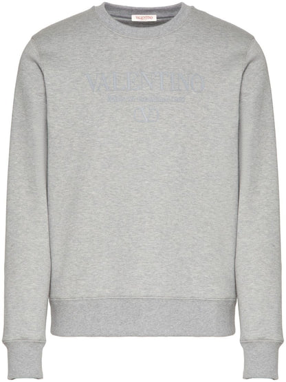 Cotton crewneck sweatshirt