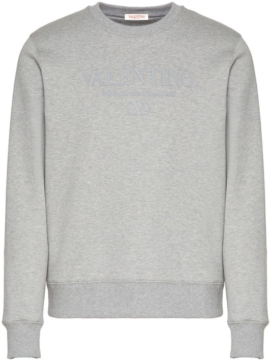 Cotton crewneck sweatshirt