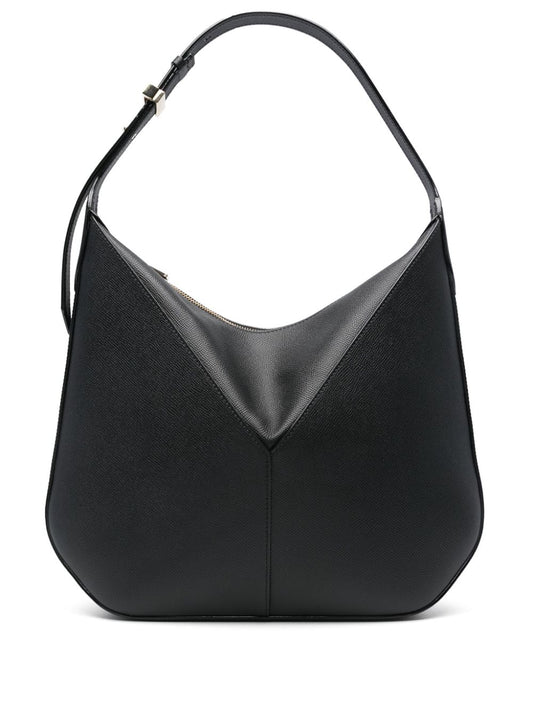 Vivi small leather hobo bag