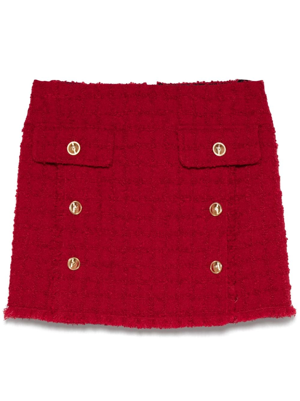 Wool tweed skirt