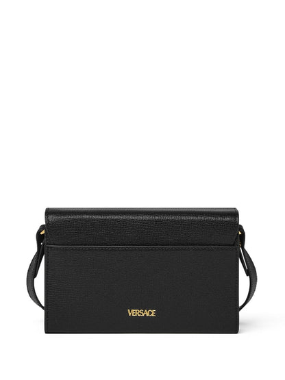 Medusa biggie leather clutch bag