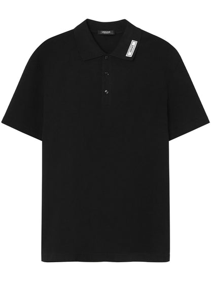 Logo piquet polo shirt