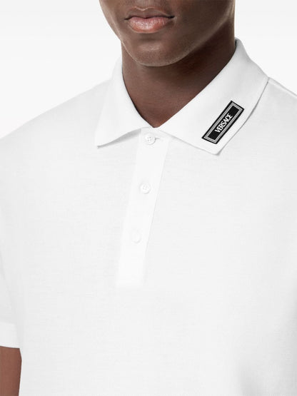 Logo piquet polo shirt