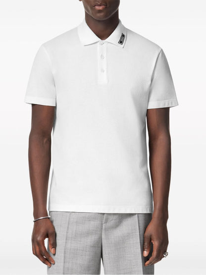 Logo piquet polo shirt