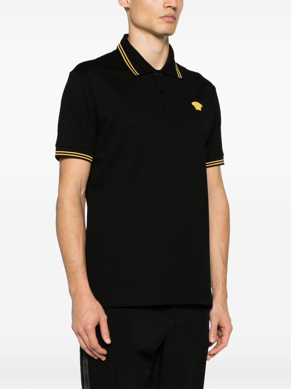 Logo piquet polo shirt