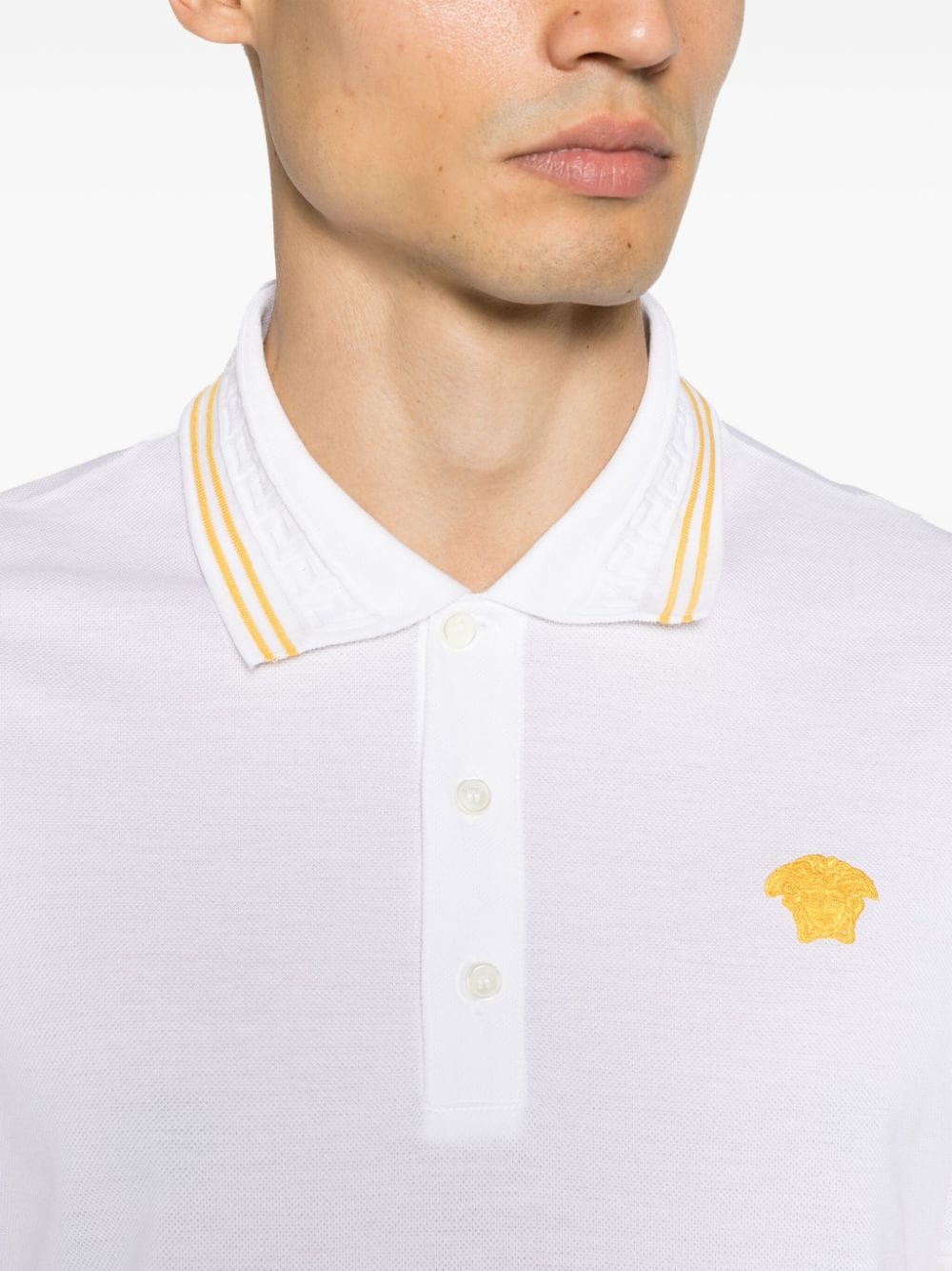 Logo piquet polo shirt