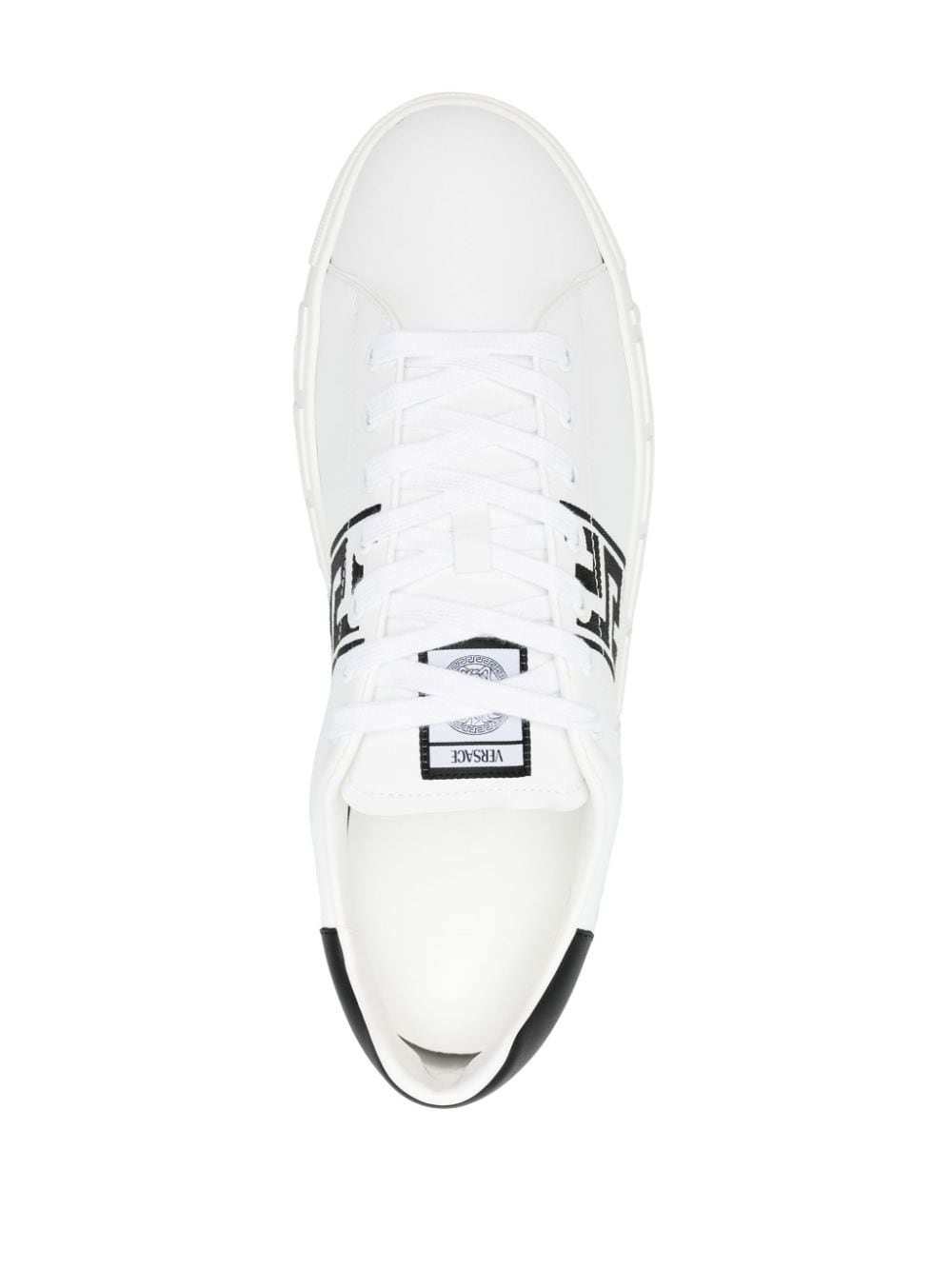 Greca embroidered sneakers