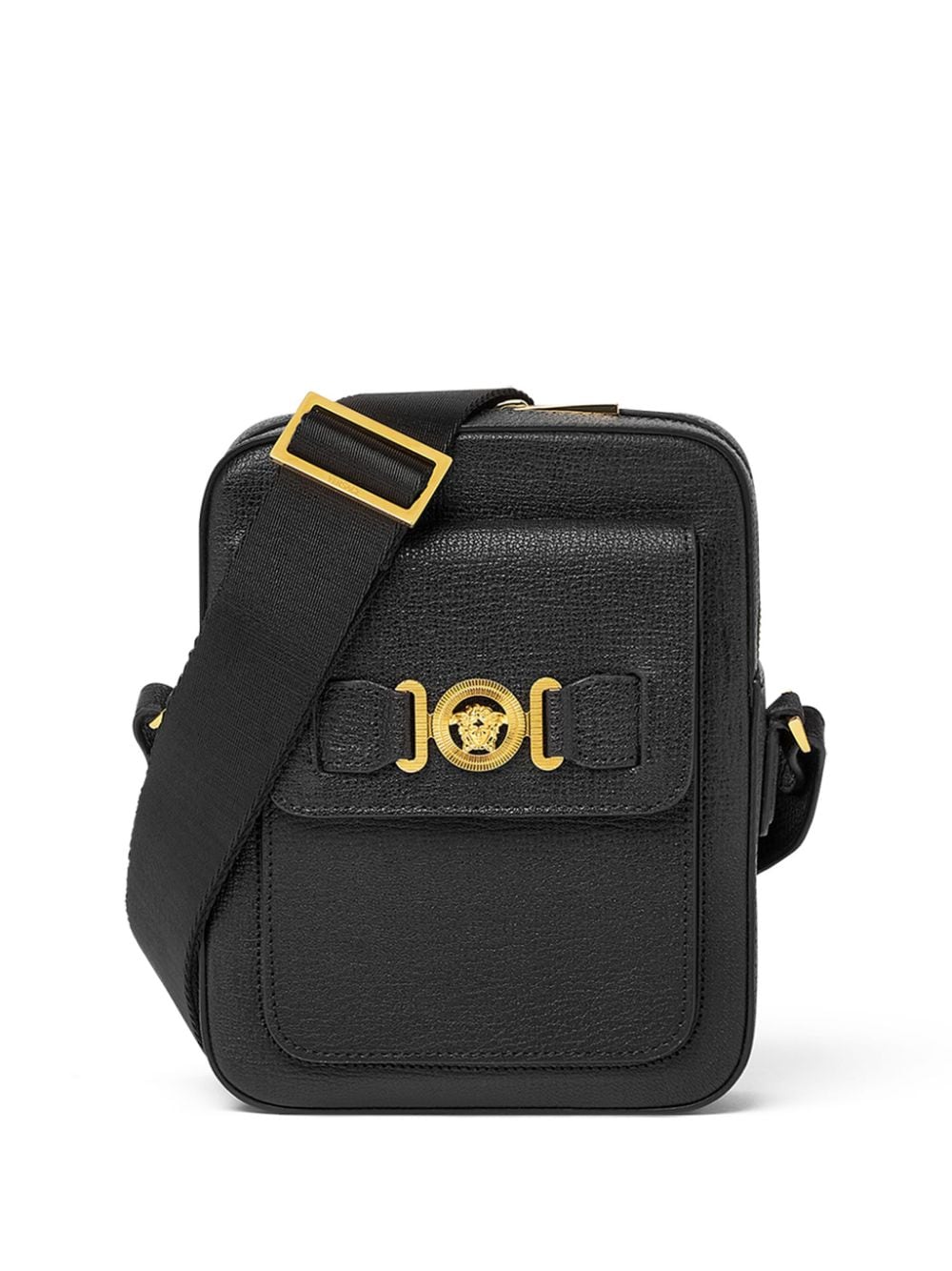 Medusa biggie leather crossbody bag