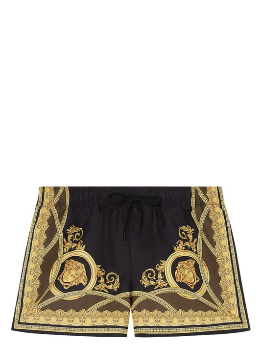 Barocco print swim shorts