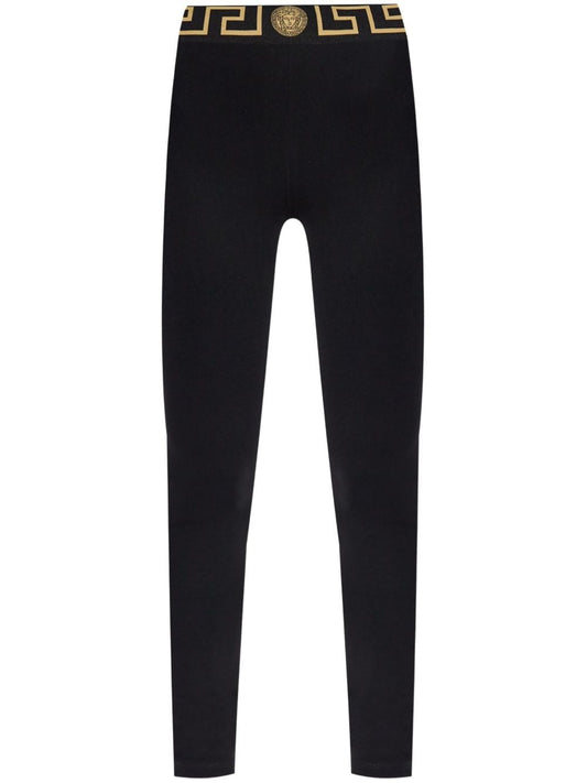 Greca waistband leggings