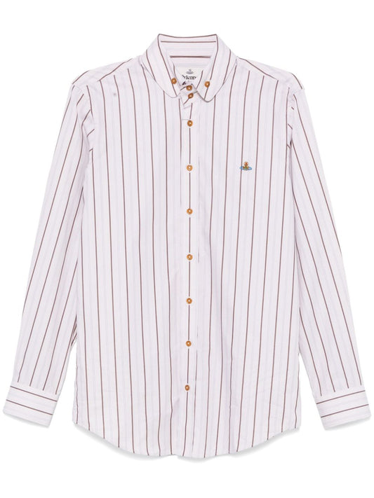 Striped cotton shirt