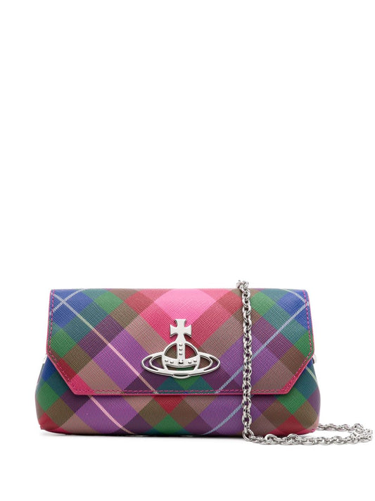 Tartan mini pouch