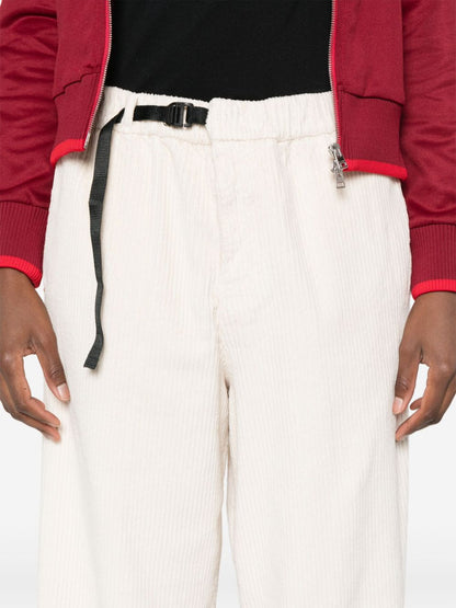 Cotton blend trousers