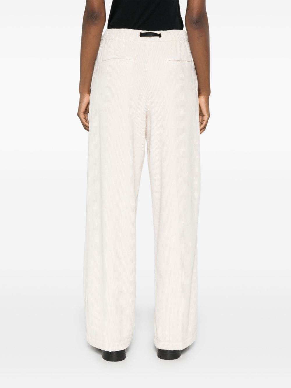 Cotton blend trousers