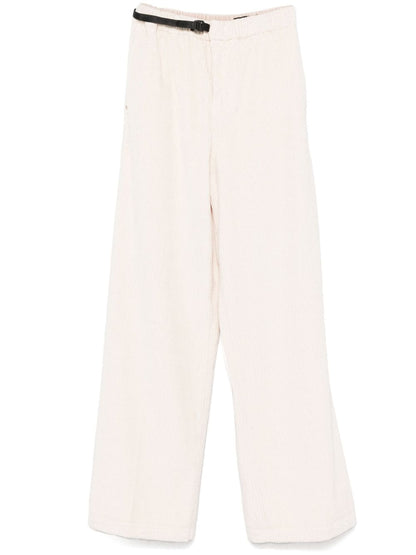 Cotton blend trousers