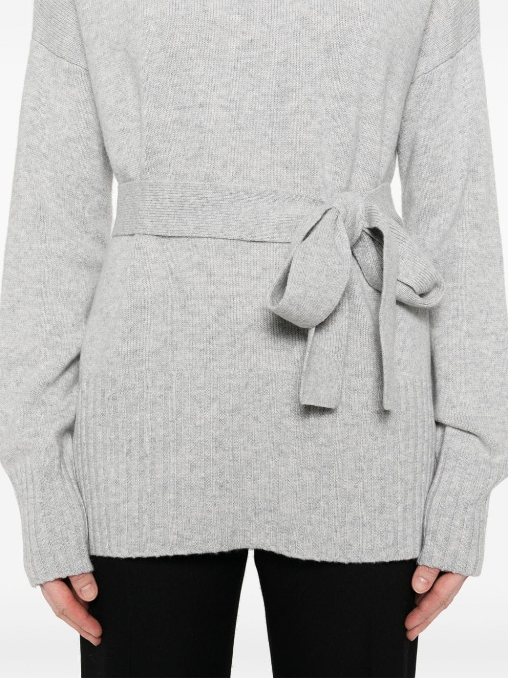 Katie belted sweater