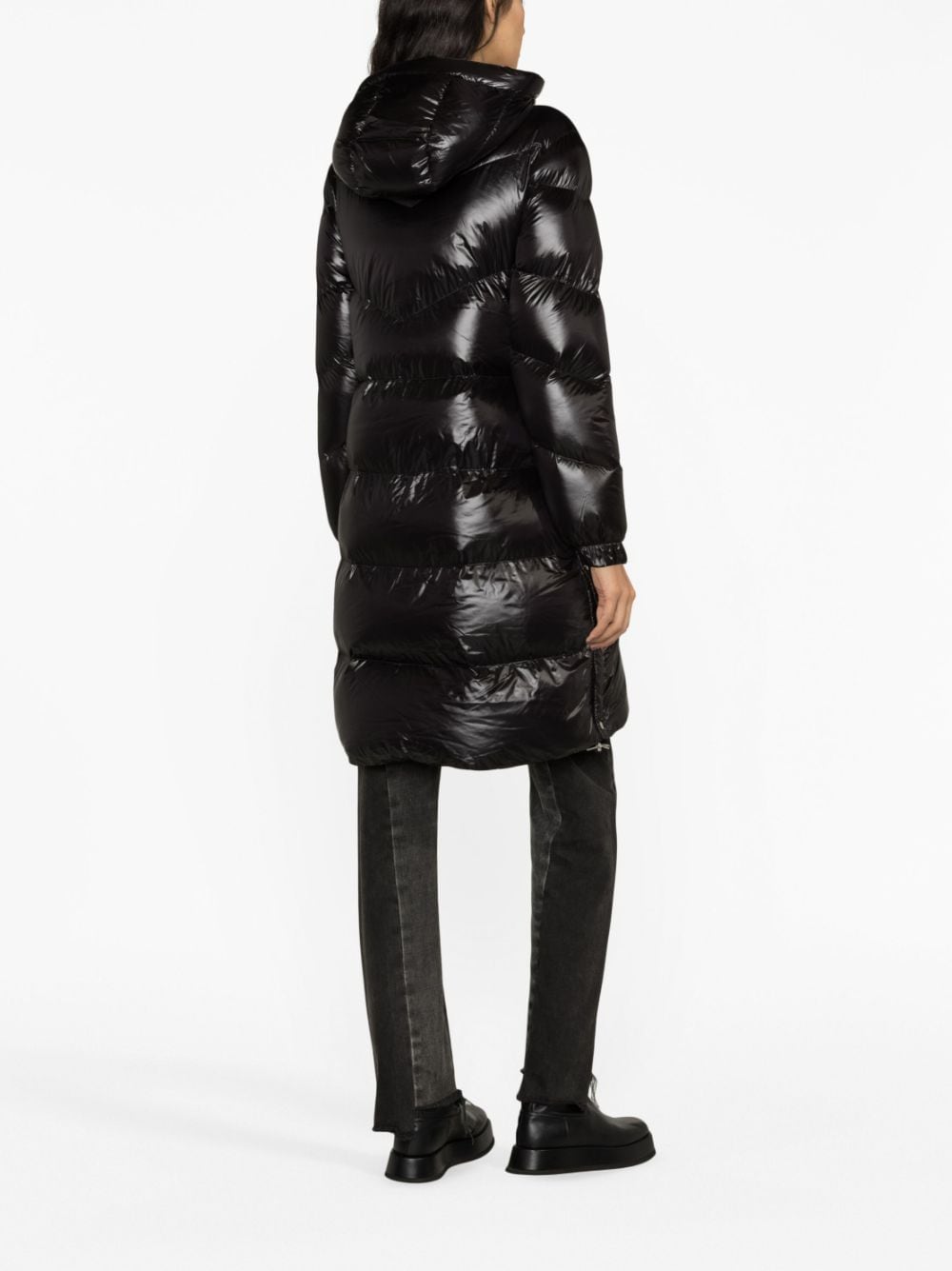 Aliquippa long down jacket