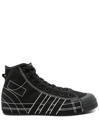 Nizza high leather sneakers