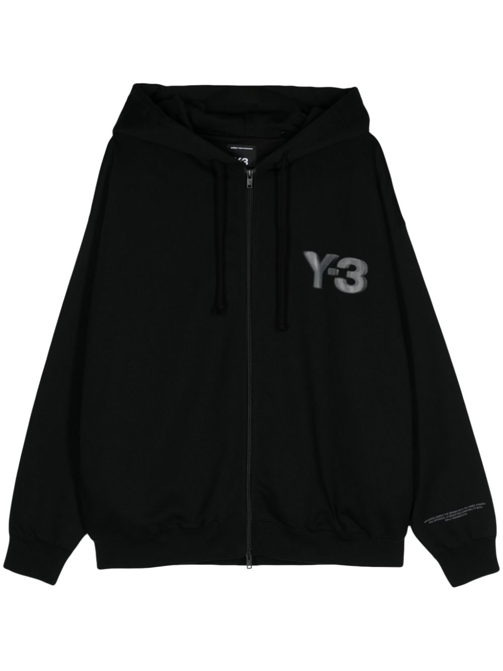 Logo cotton hoodie